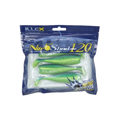 Leurre Souple Illex Nitro Shad 12Cm - Purple Rain - Par 4