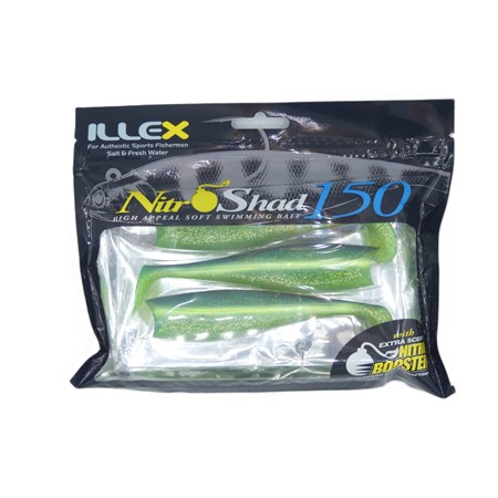 Leurre Souple Illex Nitro Shad 15Cm - Ghost Wakasagi - Par 3