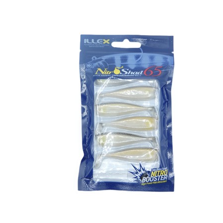 Leurre Souple Illex Nitro Shad 65 - 6.5Cm - Golden Ayu - Par 6