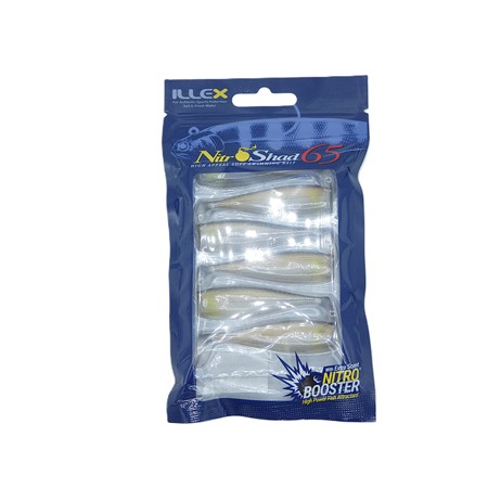 Leurre Souple Illex Nitro Shad 65 - 6.5Cm - Golden Ayu - Par 6