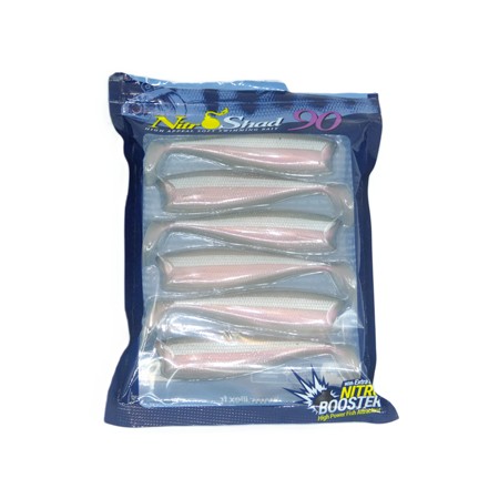 Leurre Souple Illex Nitro Shad 90 - - Par 6