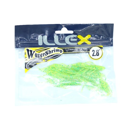 Leurre Souple Illex Waver Shrimp 7Cm - Couleur 03 - Par 8