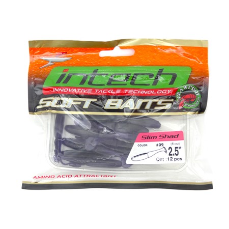 Leurre Souple Intech Slim Shad 2.5” - 6Cm - 09