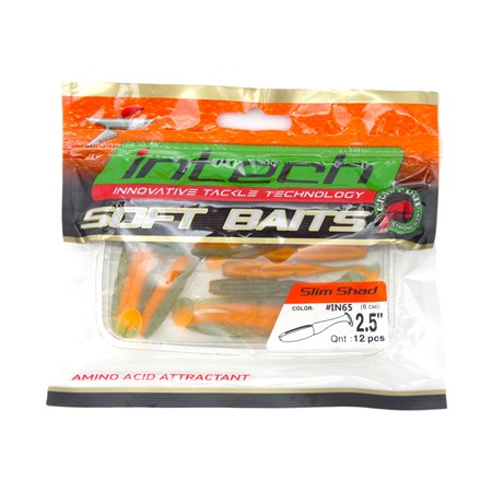 Leurre Souple Intech Slim Shad 2.5” - 6Cm - In65