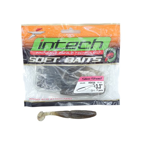 Leurre Souple Intech Slim Shad 3.3” - 8Cm - 21