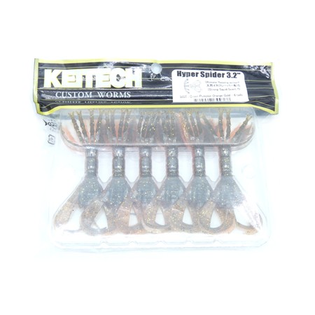 Leurre Souple Keitech Hyper Spider - 8Cm - 520 - Par 6