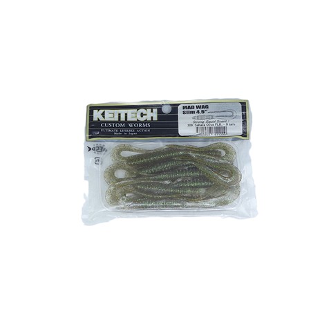 Leurre Souple Keitech Mad Wag Slim - 11.5Cm - 309 - Par 9