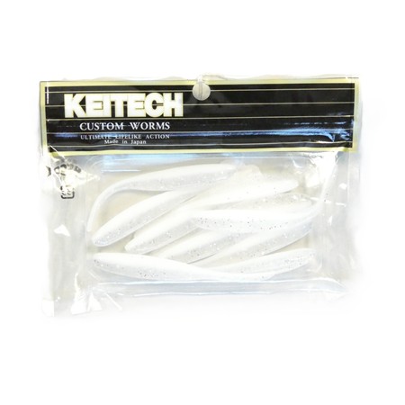 Leurre Souple Keitech Shad Impact 3” - 7.5Cm - Sight Flash - Par 10