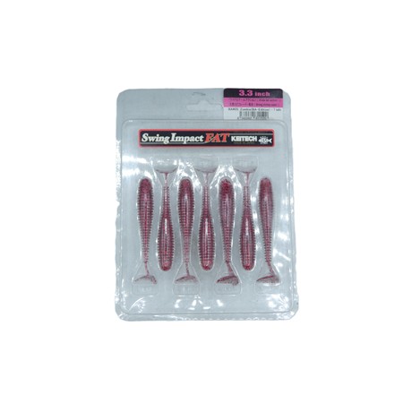 Leurre Souple Keitech Swing Impact Fat 3.3” - 8.5Cm - White Chartreuse - Par 7