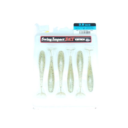 Leurre Souple Keitech Swing Impact Fat 3.8” - 10Cm - 482 - Par 6