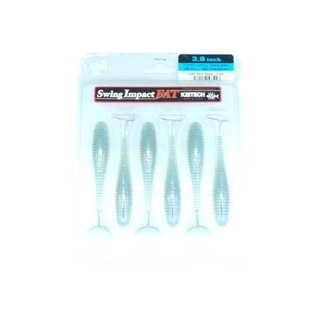 Leurre Souple Keitech Swing Impact Fat 3.8” - 10Cm - Sexy Shad - Par 6