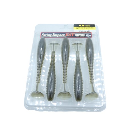 Leurre Souple Keitech Swing Impact Fat 4.8” - 12Cm - 400 - Par 5