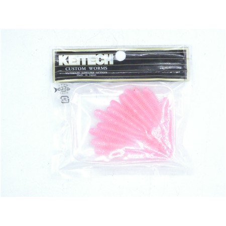 Leurre Souple Keitech Swing Impact Slim 2” - 5Cm - Pink Glow - Par 12