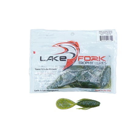 Leurre Souple Lake Fork Baby Hyper Freak - 9.5Cm - Couleur 768 - Par 10