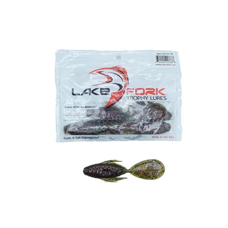 Leurre Souple Lake Fork Hyper Freak - 12.5Cm - Blue Freck Red - Par 6