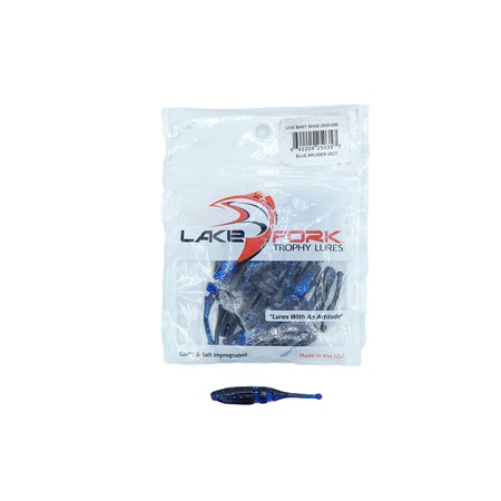 Leurre Souple Lake Fork Live Baby Shad - Chartreuse Ice - Par 15