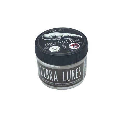 Leurre Souple Libra Lures Largo Slim - Pearl