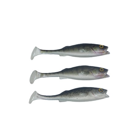 Leurre Souple Lmab Barsch - 11Cm - Gp Chartreuse - Par 4