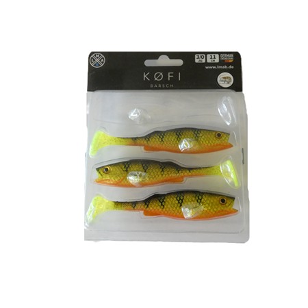 Leurre Souple Lmab Barsch - 11Cm - Natural Perch - Par 3