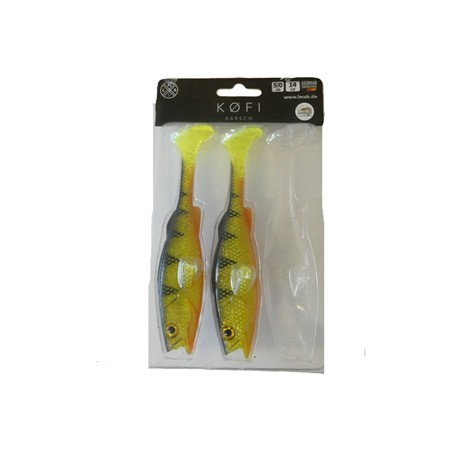 Leurre Souple Lmab Barsch - 14Cm - Natural Perch - Par 2