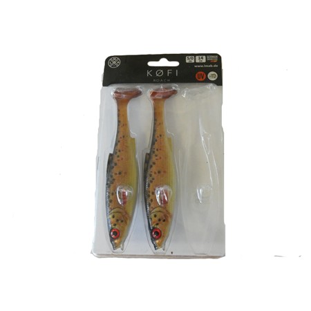 Leurre Souple Lmab Barsch - 14Cm - Natural Perch - Par 2