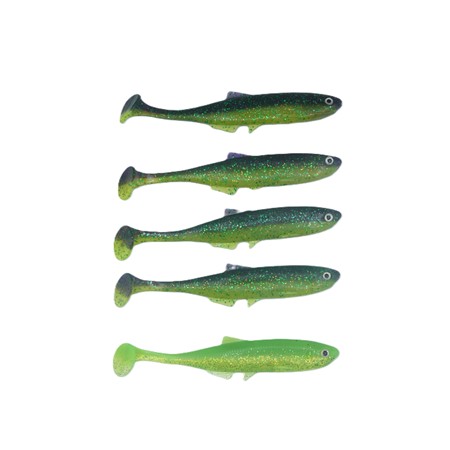 Leurre Souple Lmab Bleak Shad - 12Cm - Champagne - Par 4