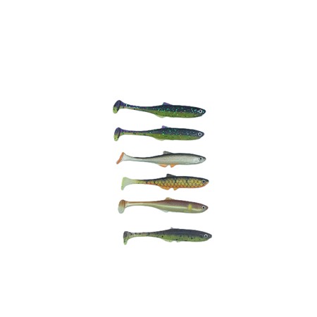 Leurre Souple Lmab Bleak Shad - 6Cm - Champagne - Par 6