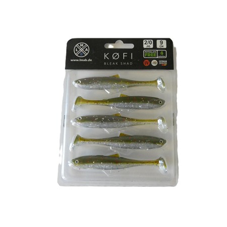 Leurre Souple Lmab Bleak Shad - 9Cm - Universe - Par 5