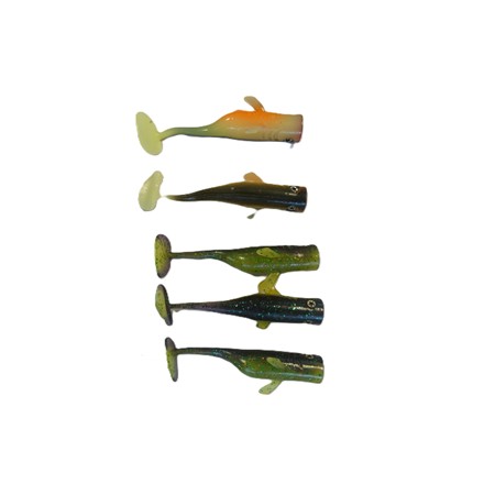 Leurre Souple Lmab Drunkbait - 8Cm - Mojito - Par 5