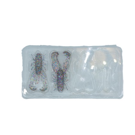 Leurre Souple Lmab Filet Craw - 4Cm - Sunrise - Par 2