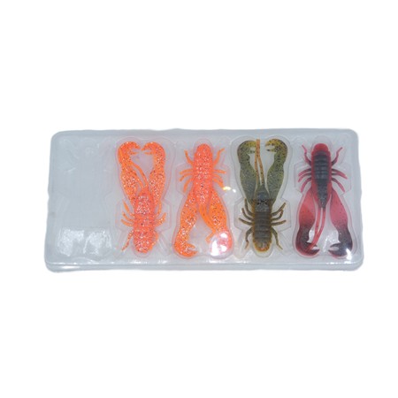 Leurre Souple Lmab Filet Craw - 7Cm - Real Craw - Par 4