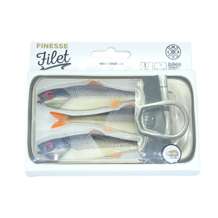 Leurre Souple Lmab Finesse Filet - 11Cm - Roach - Par 3