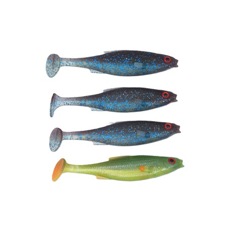 Leurre Souple Lmab Plotze - 11Cm - Sunrise - Par 4
