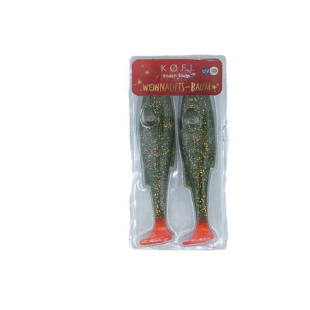 Leurre Souple Lmab Plotze - 14Cm - Ghost Roach - Par 2