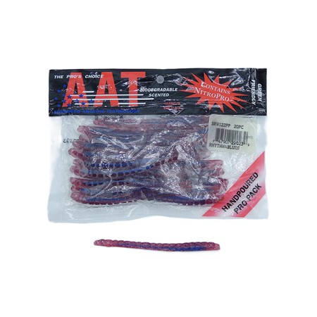 Leurre Souple Lucky Craft Ridge Worm Smokey Grey Aat - 9Cm - Par 20