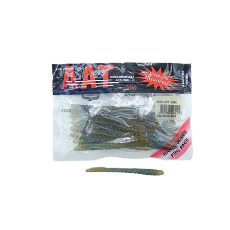 Leurre Souple Lucky Craft Ridge Worm Smokey Grey Aat - 9Cm - Par 20