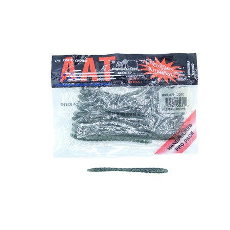 Leurre Souple Lucky Craft Ridge Worm Smokey Grey Aat - 9Cm - Par 20