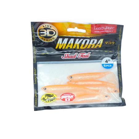 Leurre Souple Lucky John 3D Makora Shad Tail - 10Cm - 007 - Par 6