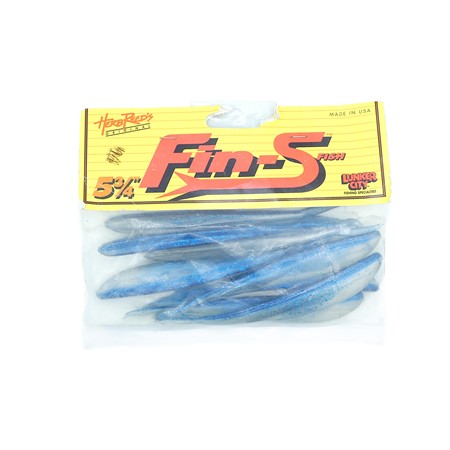 Leurre Souple Lunker City Fin-S Fish - 14.5Cm -           Couleur N°1 - Par 8