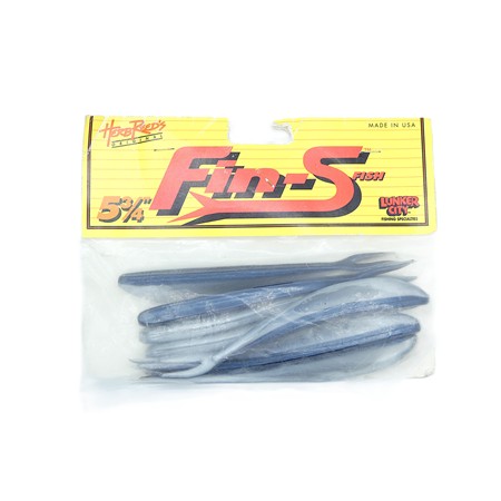 Leurre Souple Lunker City Fin-S Fish - 14.5Cm -           Couleur N°1 - Par 8