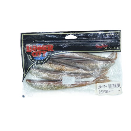 Leurre Souple Lunker City Fin-S Fish - 18Cm - 06 - Par 5