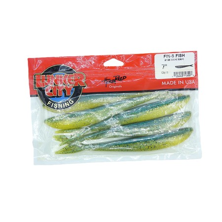 Leurre Souple Lunker City Fin-S Fish - 18Cm - 06 - Par 5