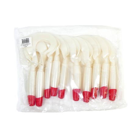 Leurre Souple Madcat Double Trouble - 18Cm - Red Head - Par 10