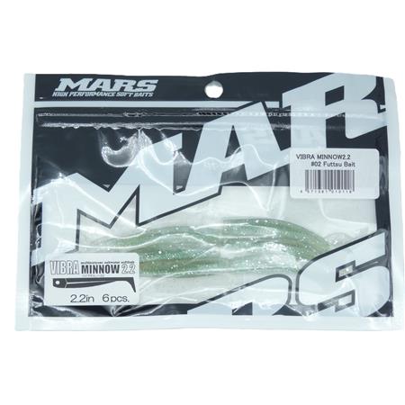 Leurre Souple Mars Vibra Minnow 2.2 - Couleur 02 - Par 6