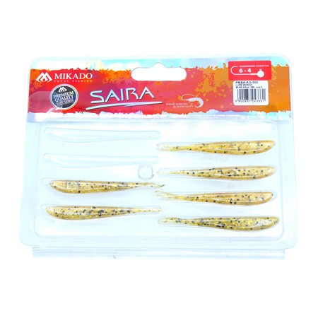 Leurre Souple Mikado Saira - 6.5Cm - 350 - Par 6