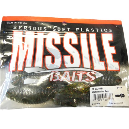 Leurre Souple Missile Baits Baby D Bomb - 9.3Cm - Lovebug - Par 7
