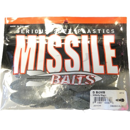 Leurre Souple Missile Baits Baby D Bomb - 9.3Cm - Lovebug - Par 7