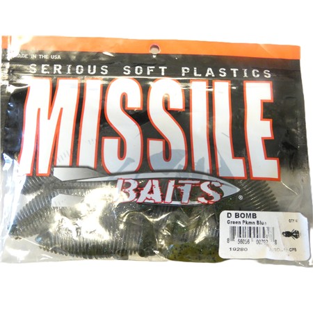 Leurre Souple Missile Baits Baby D Bomb - 9.3Cm - Lovebug - Par 7