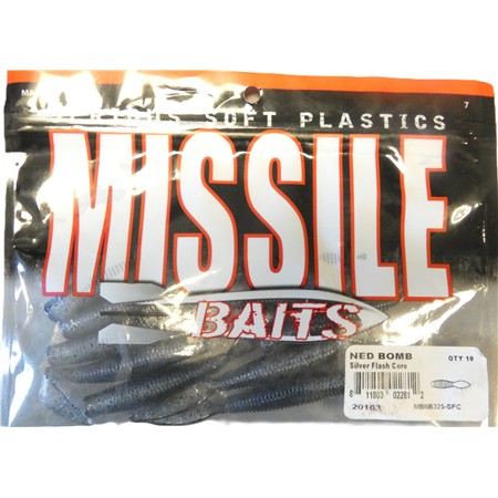 Leurre Souple Missile Baits Ned Bomb - 8.2Cm - Pinkalicious - Par 10