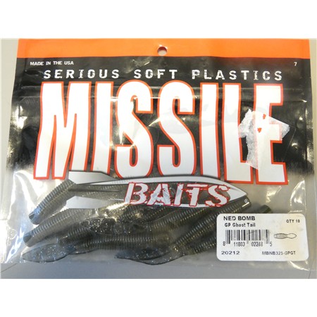 Leurre Souple Missile Baits Ned Bomb - 8.2Cm - Pinkalicious - Par 10